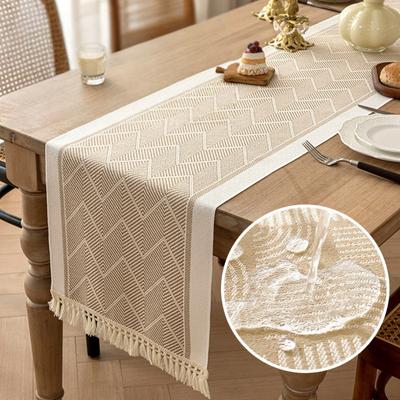 1 Pieza Mantelería Caminos de Mesa Nórdico Simple Mantel de Mesa Tela Larga Cubierta Lateral de Aparador Bufanda Decorativa Mantel Nuevo