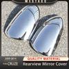 2 Stücke Chrom Auto Rückspiegel Abdeckung Schutz Aufkleber für Chevrolet Chevy Cruze 2009 - 2014 Seitenspiegel Dekoration