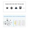 10Pcs / Bag 5N11Cn Dustproof Filter Cotton For 6200 7502 6800 Face