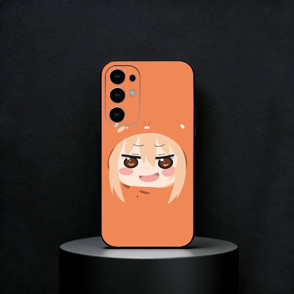 H-Himouto Umaru ChanS Phone Case For Samsung S25,S24,S23,S22,S21,S20,Ultra,Plus,FE Black Soft Cover Samsung S20fe