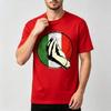 Unisex 100 Cotton O Neck T Shirt Italy Flag Circle Hand Gesture Vintage Graphicpride Casual Male Short Sleeve Tee Tops