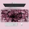 Minimalist texture wind flower mouse pad oversized hand pad non-slip desk pad keyboard pad simple advanced e-sports 800 * 300 * 3mm