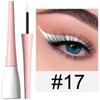 18 colori eyeliner liquido ad asciugatura rapida impermeabile eyeliner a lunga tenuta ombretto sistema di colori misti eyeliner penne per trucco occhi glamour