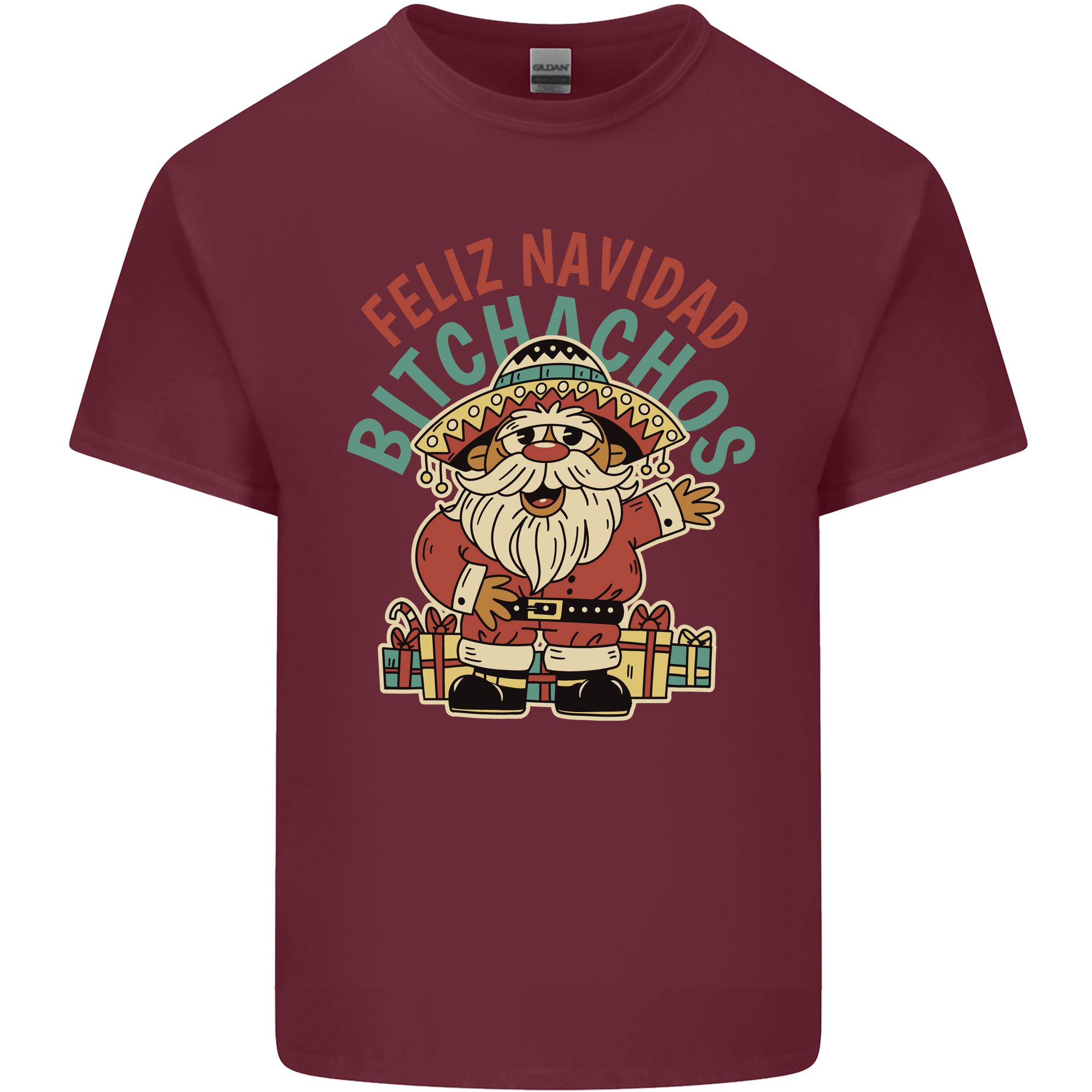 Feliz Navidad Spanish Mexican Merry Christmas Unisexs Light Cotton TShirt S