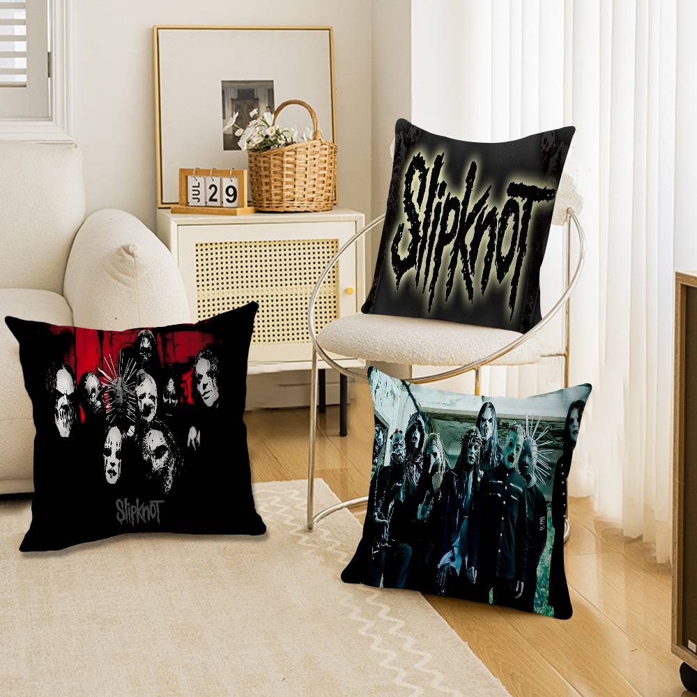 S-S-Slipknotes Band Personalized Pillow Dust Cover Bedroom Kids Party Decoration Pillowcase Birthday Children Gift
