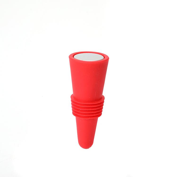 Eco-friendly Silicone Wine Bottle Stopper, Multi-color Options – Ideal Christmas Gift