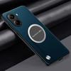 Busine Sle Leather Metal Car Magnetic Holder Phone Case for POCO X7 F6 X6 F5 X5 Pro Pro M6 4G C75 C65 Skin Feel Protect Cover