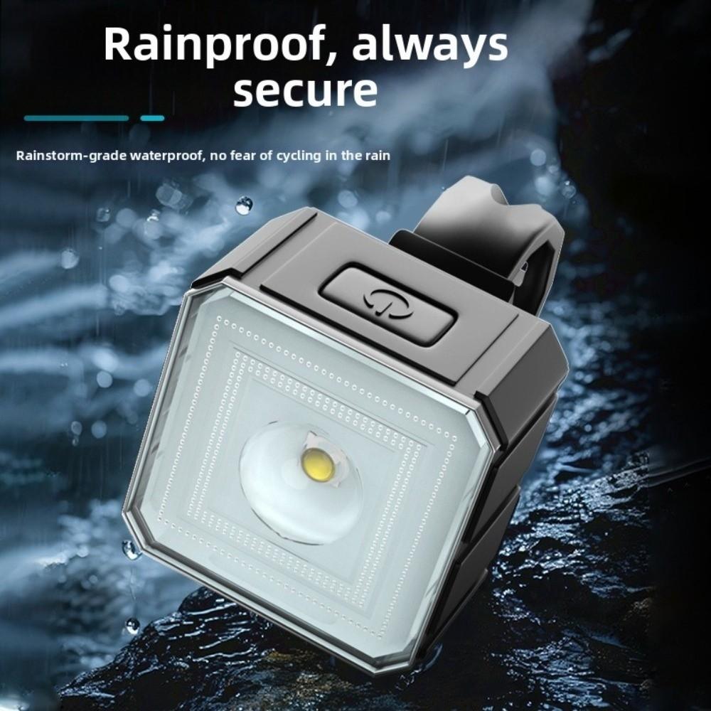 Quick Charging Bicycle Brake Tail Light High Brightness Cycling Accessories Night Cycling