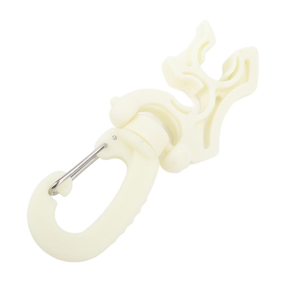 Diving Hose Holder Clip PP Snap In Type Diving Double BCD Hose Holder Regulator Clip for Snorkeling