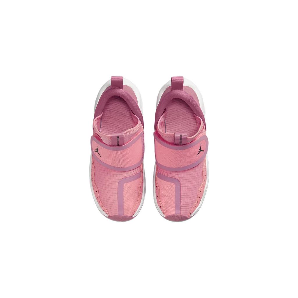 Jordan 23/7 Slip Resistant Cushioning Low Top Children's Basketball Shoes Pink White Children Aged 3 7 Years Old DQ9293-616