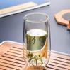 Creative Double-layer Artistic Conception Transparent Glass Cup High Temperature Resistant Tea Cup Water Cup Milk Cup