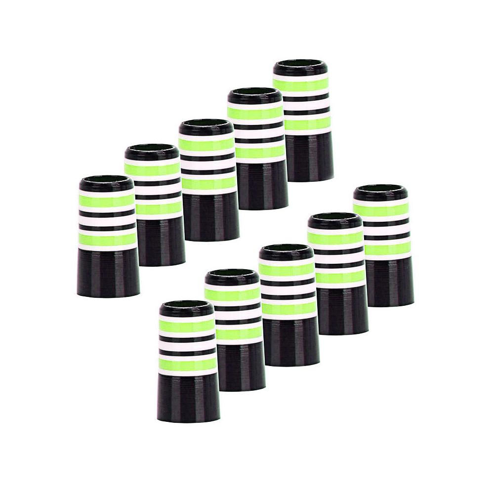 10 Pcs Golf Ferrules Golf Iron Grip for 0.370 Tip Irons Shaft Sleeve Adapter Ferrule Golf Iron Club Ferrules Replacement Parts
