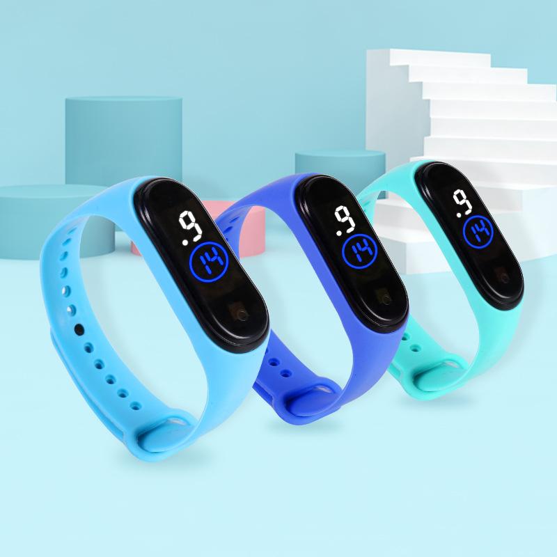 Waterproof Sports Wristband Watch With Led Electronic Casual Trend Touch Screen For Men Women And Students