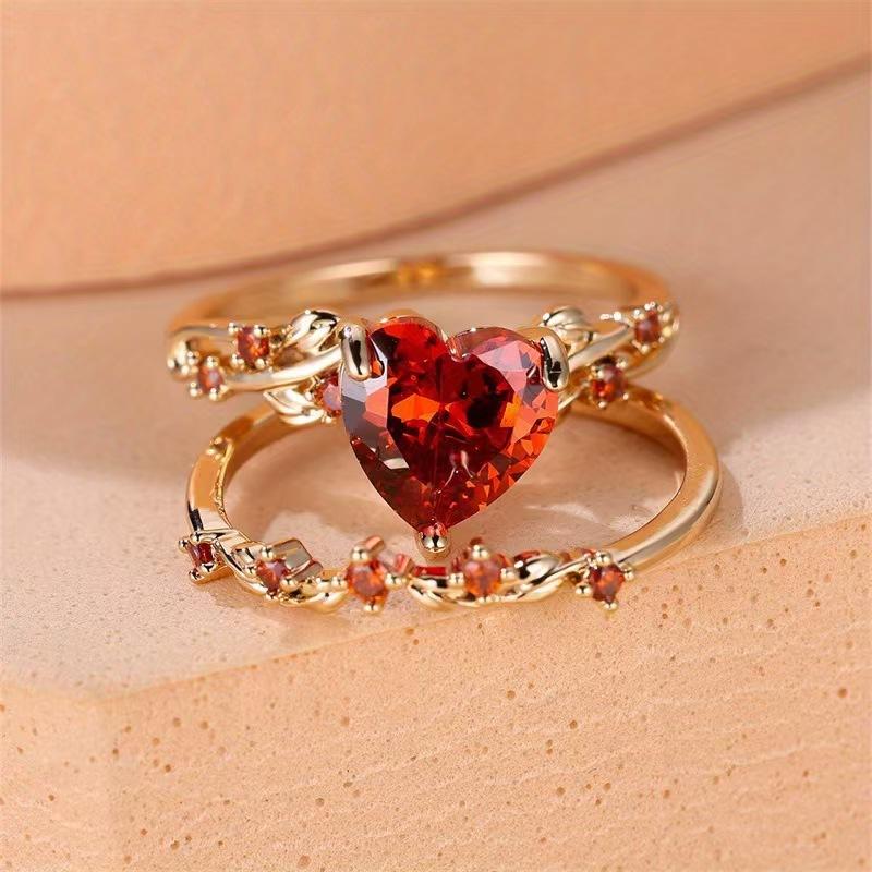 High-End Oil Drop Painted Butterfly Ring Women'S Foreign Gas Diamond High-End Ring