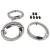 Transmission Cooler Lines Set Heavy Duty Transmission Cooling Hose Lines for 2500 3500 5.9L 1996‑2002 with 47RE
