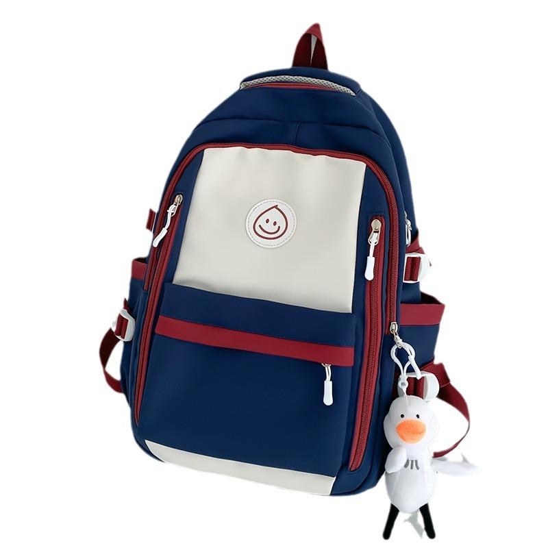 Middle School Students College Students Water Drops Junior High School Girls Primary School Students Contrasted Backpacks