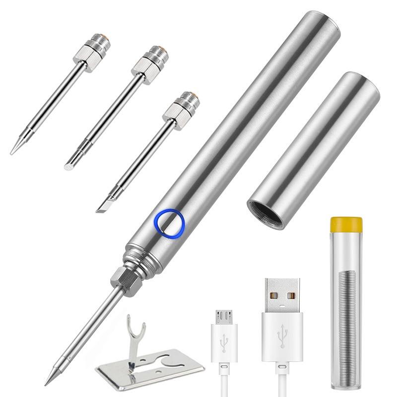 

Smart Cordless Soldering Pen USB Repair Welding DIY Soldering Iron Kit