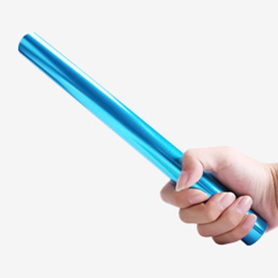 2.7cm Relay Batons Electroplating Multiuse Aluminum Alloy Sprinting Competition Transfer Batons Track Field