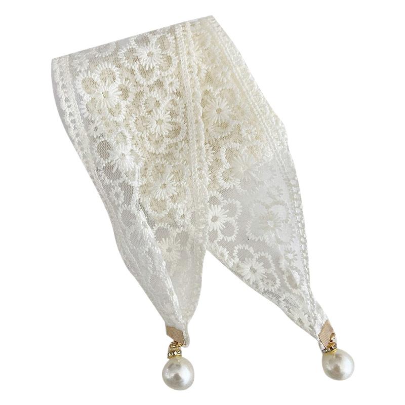 

[ZYAS]Fashion Sweet Decorative Lace Waist Belt Elegant Dress Jeans Waistband Accessories Bow Lace Belt For Women белый