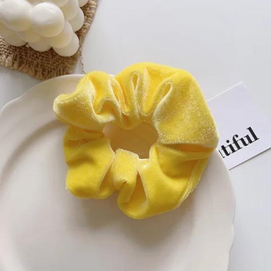 Classic All-match Velvet Scrunchies Women Girls Elastic Hair Rubber Bands Accessories Tie Hair Ring Rope Lady Headdress Headwear