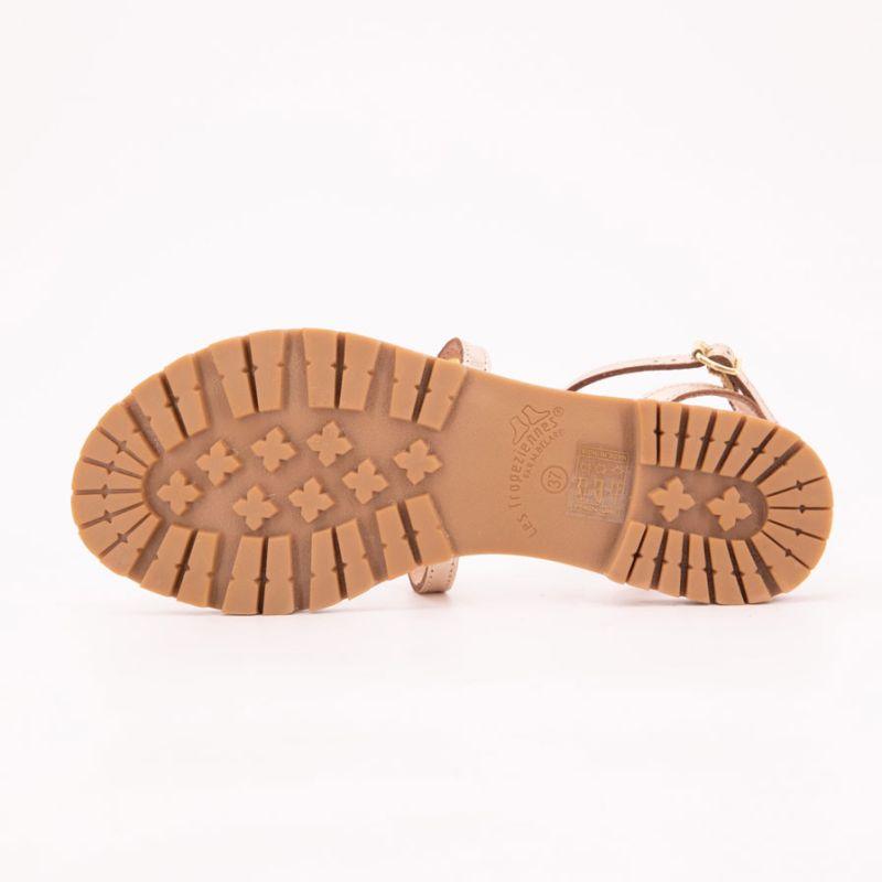 Sandales Hexom à boucle doré semelle crantée Femme LES TROPEZIENNES PAR M.BELARBI