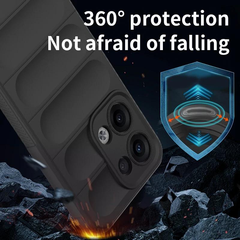 Flexible Skin Feeling Silicone Shockproof Case for OPPO Reno 13F 13FS 5G Reno13F FS Protective Cover Fundas Coque Capa