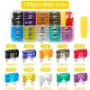 1000/306/120/50PCS Car Fuses Assortment Kit Mixed Vehicle Blade Fuses Standard Mini Mirco Fuse for Automotive Electrical Systems Fuses4