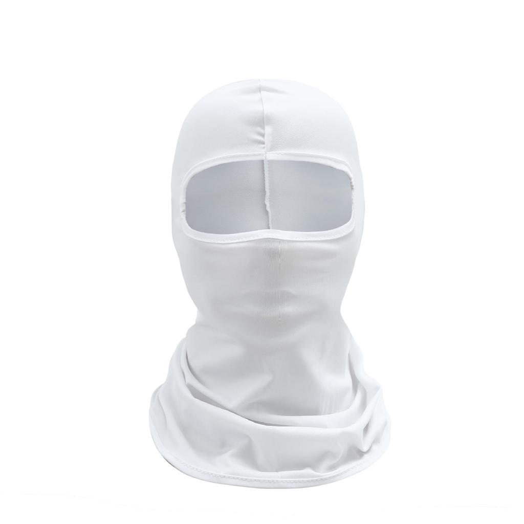 Summer Ice Silk Sunscreen Face Mask: Windproof Dustproof Balaclava for Cycling, Biking, and Outdoor Sports