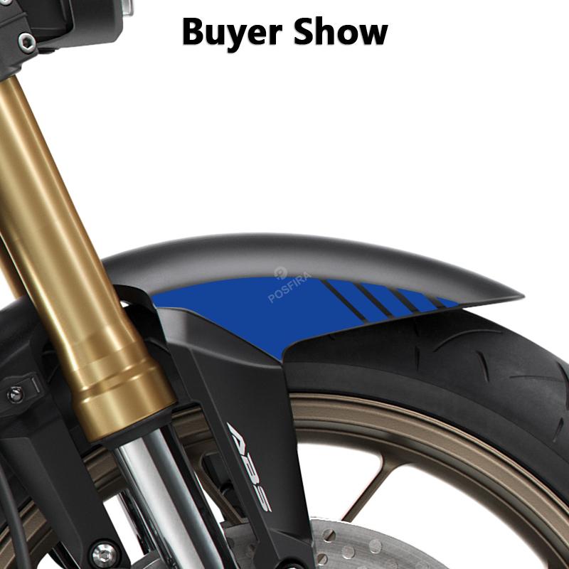 POSFIRA Motorcycle Front Fender Stickers Vinyl Decal for Honda CB650R CB 650R 650 R 2025 2024 -2026 Accessories