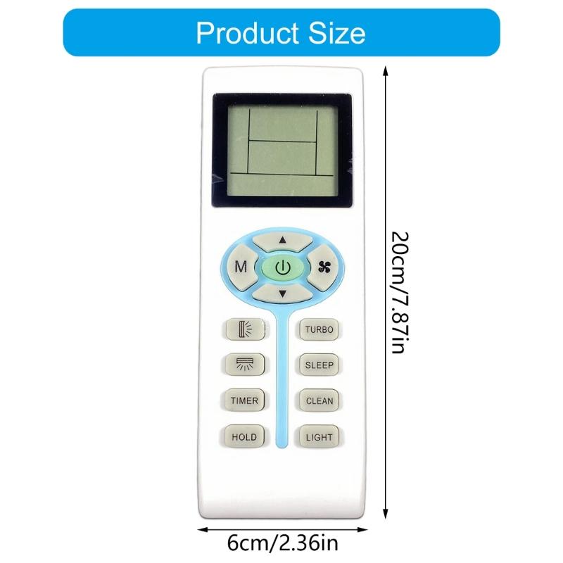 Ergonomic Remote Control Design for ZHTL03 Air Conditioner Easy Handling MultiDevice Support Shock Resistant Body