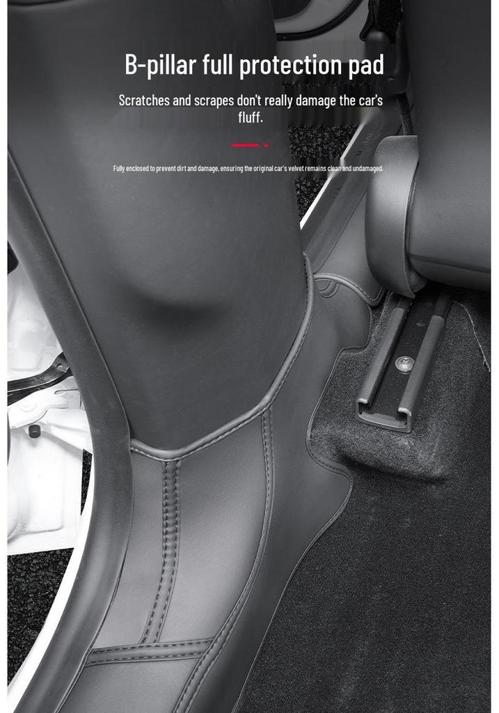 Tesla Model Y/YL 6-Seater Front Door Protection & Sill Strips - Full Coverage Accessory