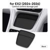 For Geely EX2 2024-2026 Interior Storage Set Central Console Pad Cup Holder Organizer Auto Accessories