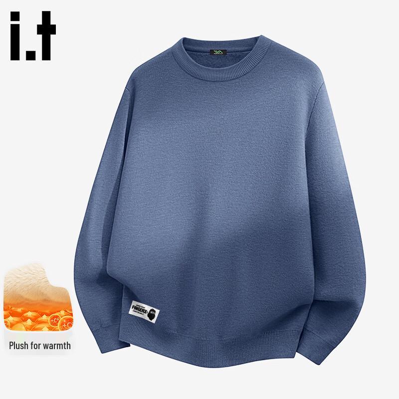 Fingercroxxit Unisex Fleece Lined Knit Sweater
