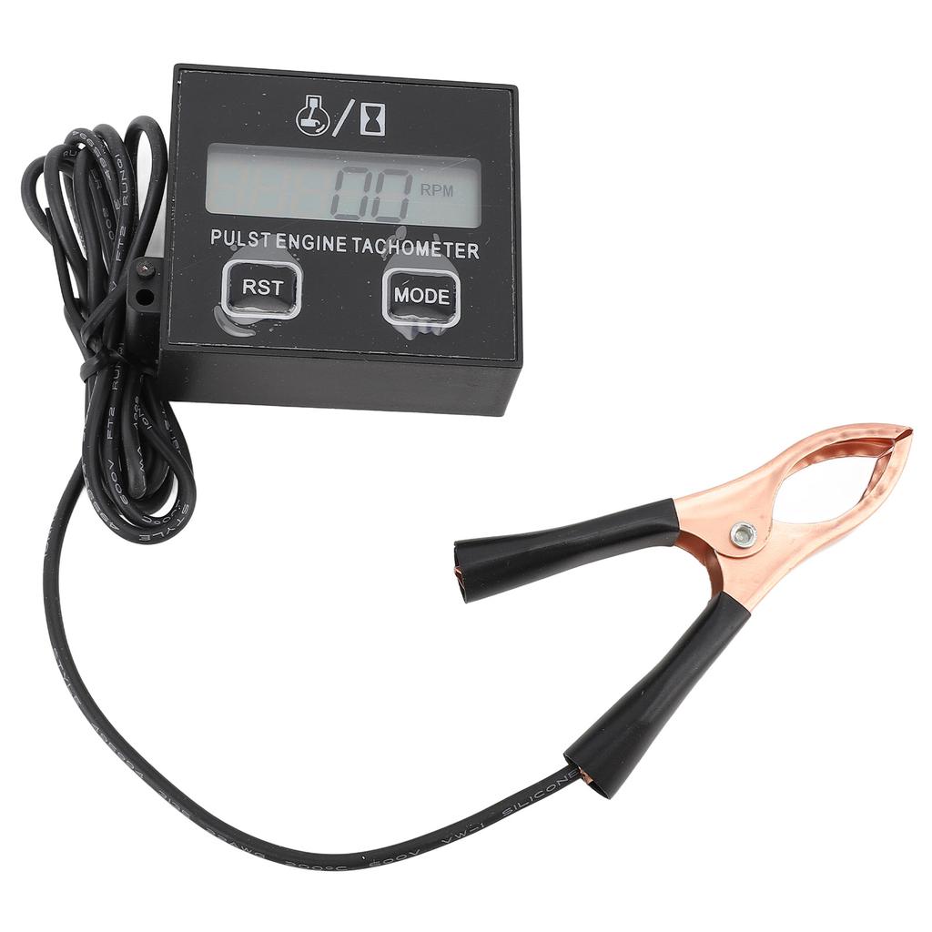Obrotomierz silnika impulsowego Mały cyfrowy wyświetlacz LCD Prędkościomierz 30000 obr./min do kosiarki piły łańcuchowej