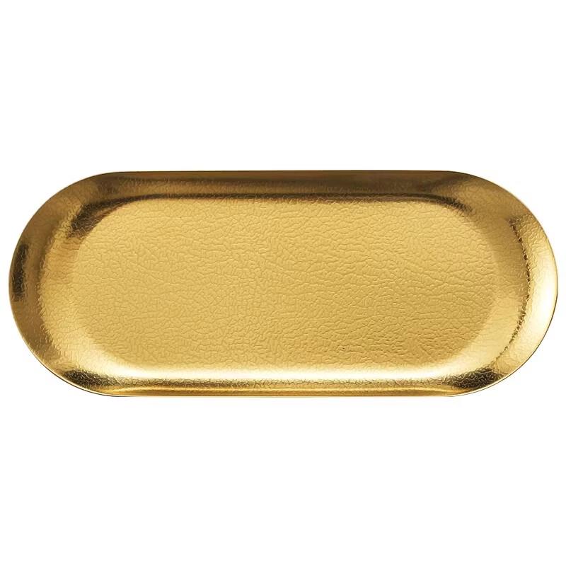 Korean Style Stainless Steel Oval Tray