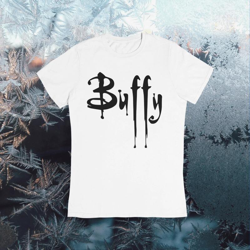 Vampire Hunter Buffy Mascot Tshirt 90s Retro Tv Drama Unisexs Tshirt Summer New Casual Fashion Unisex