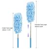uxcell Microfiber Duster Telescopic Dusting Brush for High Ceilings Windows Furniture Computer Keyboard Home Office Blue 2pcs