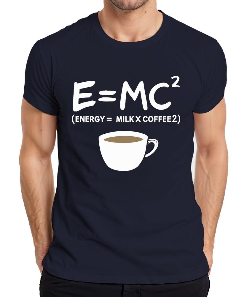Emc Coffee Formula Nerd Physics Slogan Morning Coffee Albert Einstein Unisexs Tshi S