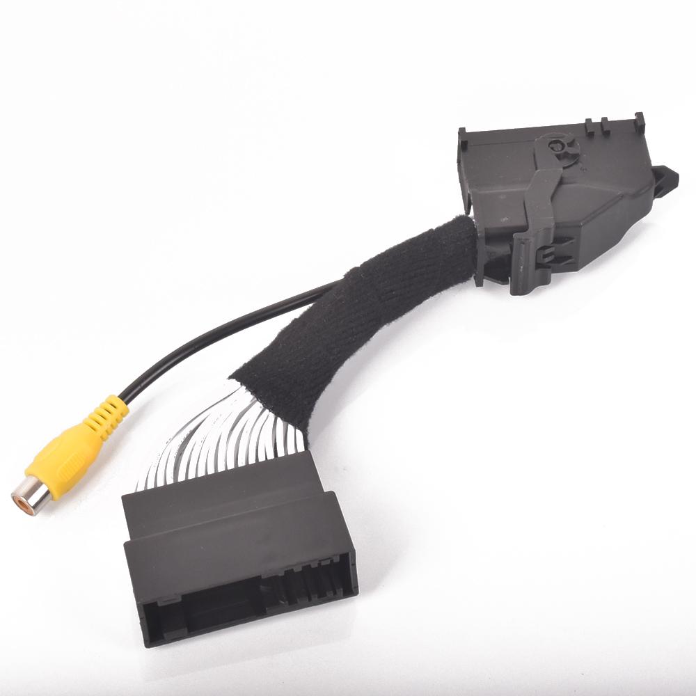 Car Navigation System Reversing Rear View Camera Adapter Cables Harness For Ford Mustang EcoSport SYNC 2/3 RCA for Lincoln