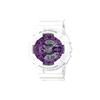 Casio / Quarzwerk Uhr Unisex Lila Zifferblatt GA-110XWS