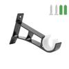 with Screws Curtain Rod Support Heavy Duty Curtain Fixing Clip Durable Window Hardware Tools