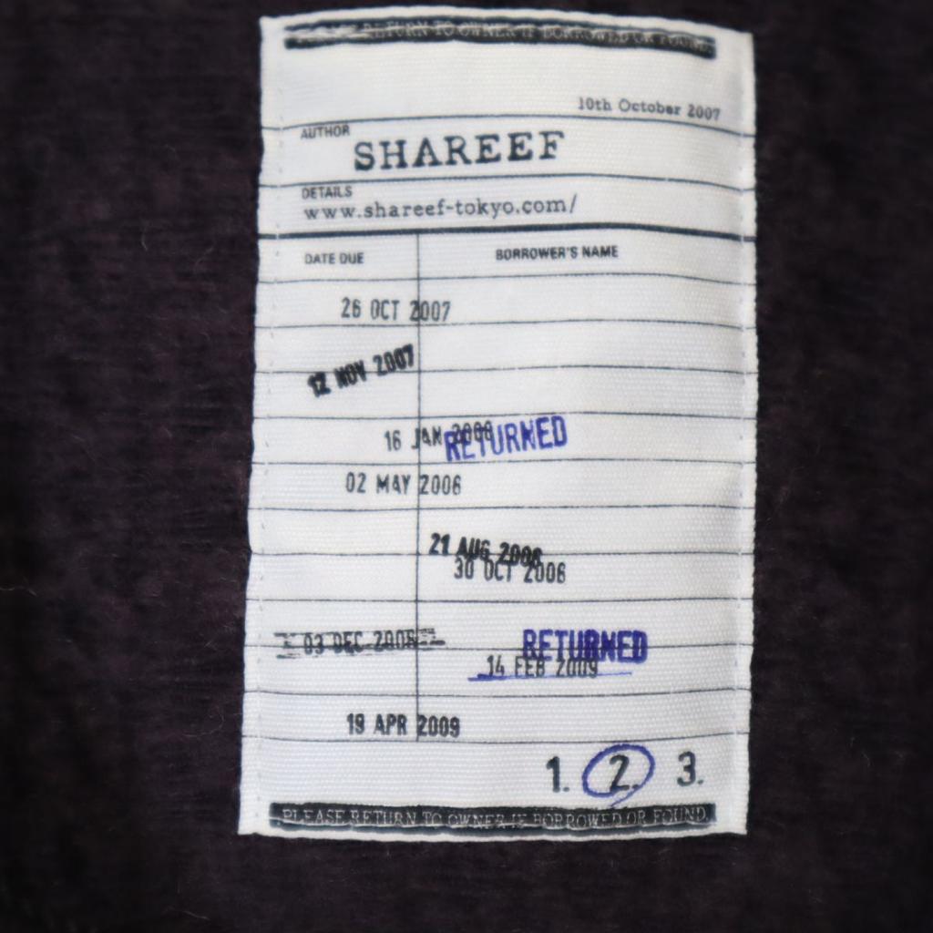 SHAREEF Made In Japan Wool Duffel Coat 2 Purple Made In Japan Men's Used