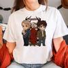 Hannibal Tshirt Women Summer Y2K Comic T-shirts Girl Funny Clothes