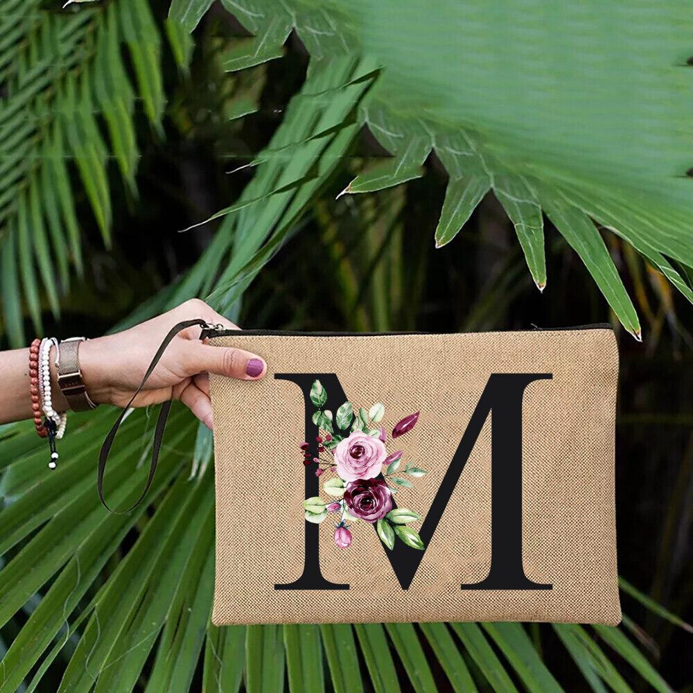 

Простой льняной клатч на запястье, девичник, клатч, пляжный отдых, путешествия, органайзер, чехол, сумка для девичника, свадебный подарок