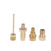 4Pcs/Set Bicycles Wheel Tire Transfer Valve Adapter Brass Valve Nozzle Adapter Road & Mtb Tire Pump Nozzle Connectors Set