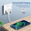 FONKEN Nabíječka telefonu USB UK 3kolíkové Regulační 5V 1A Chytrý telefon Tablet PC Trojúhelníková patka 1A Rychlá univerzální cestovní nabíjecí hlava USB napájecí adaptér