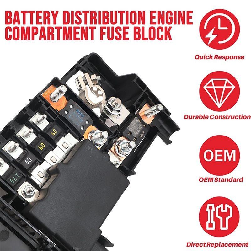 Engine Compartment Fuse Block Battery Distribution 23223079 601-700 For Malibu 2014-2016& Malibu Limited 2016