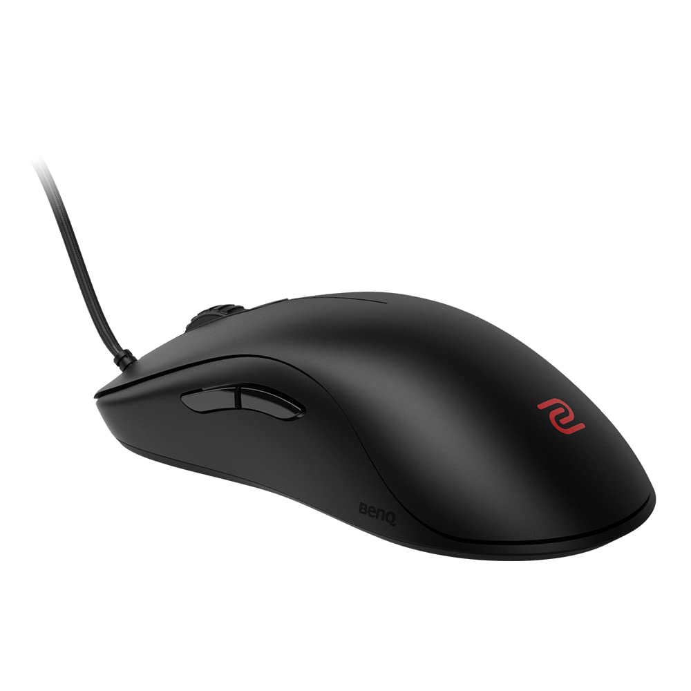 BenQ Gaming Mouse port connection plug sizes FK2-C (Symmetrical design/3360 sensor/Right-handed/Paracord/Lightweight/USB & play/3 available M, L, XL)