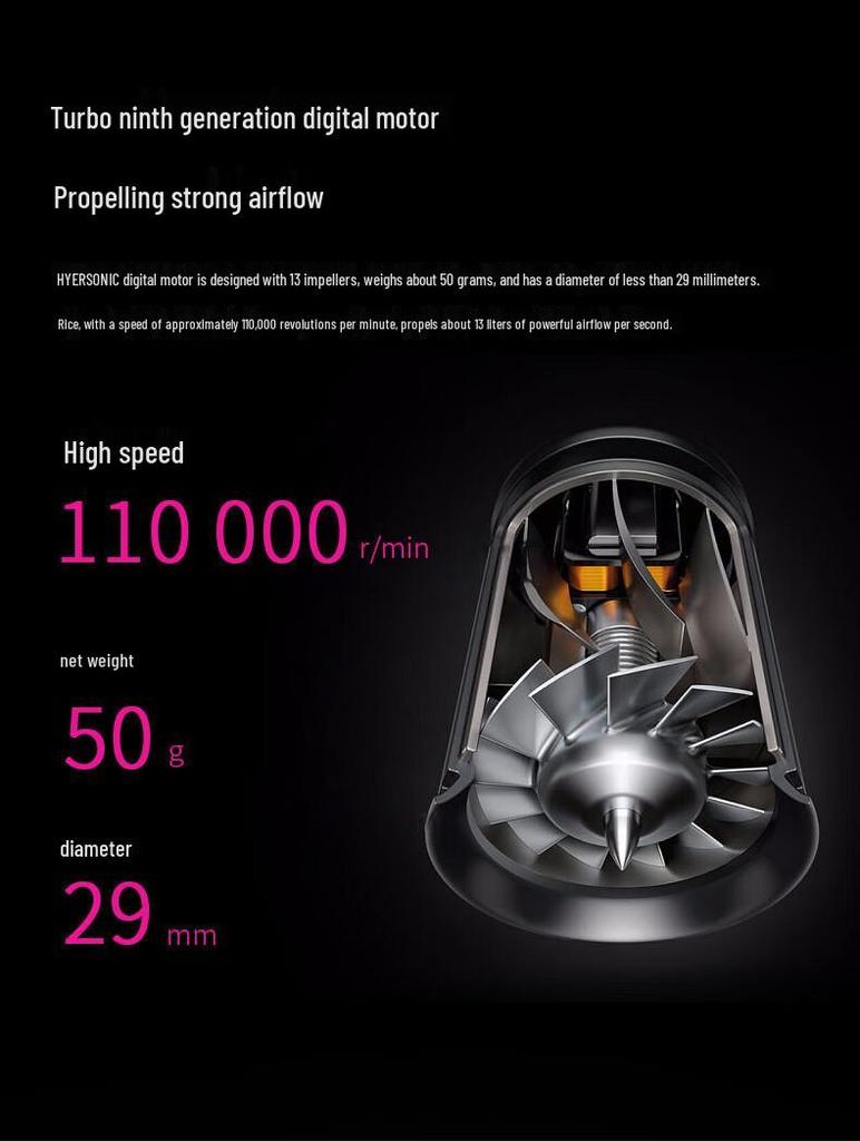 Some Sen High-Speed Blade-less Ion Hair Dryer for Home and Hotel Use