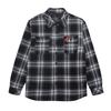 Bravado Trs Classic Zunge Karomuster Jacke Schwarz (Brent2173)
